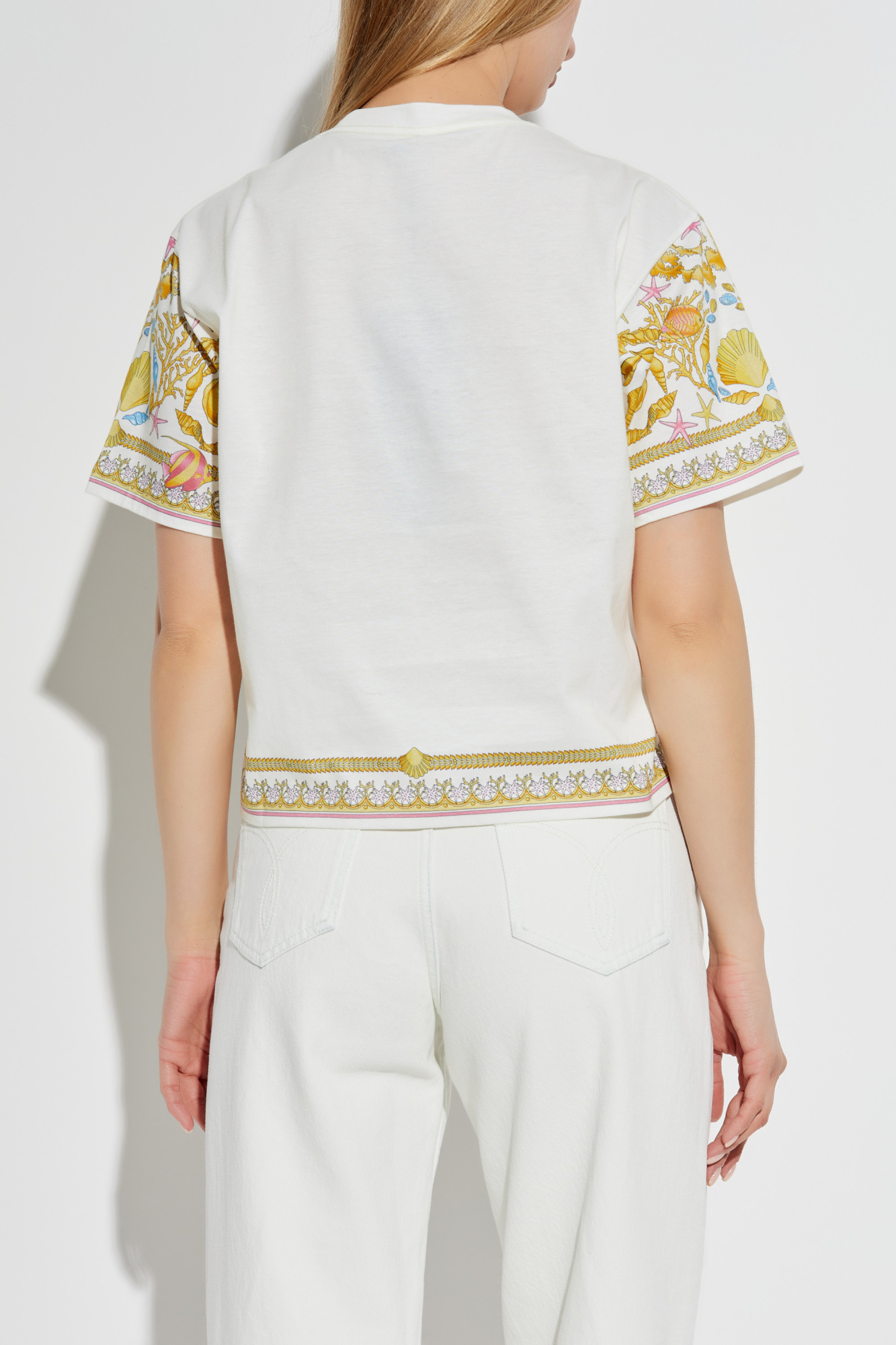 【送料&関税込】Versace T-shirt With Colorful Print Versace T-shirt with colorful print | Women's Clothing | Vitkac
